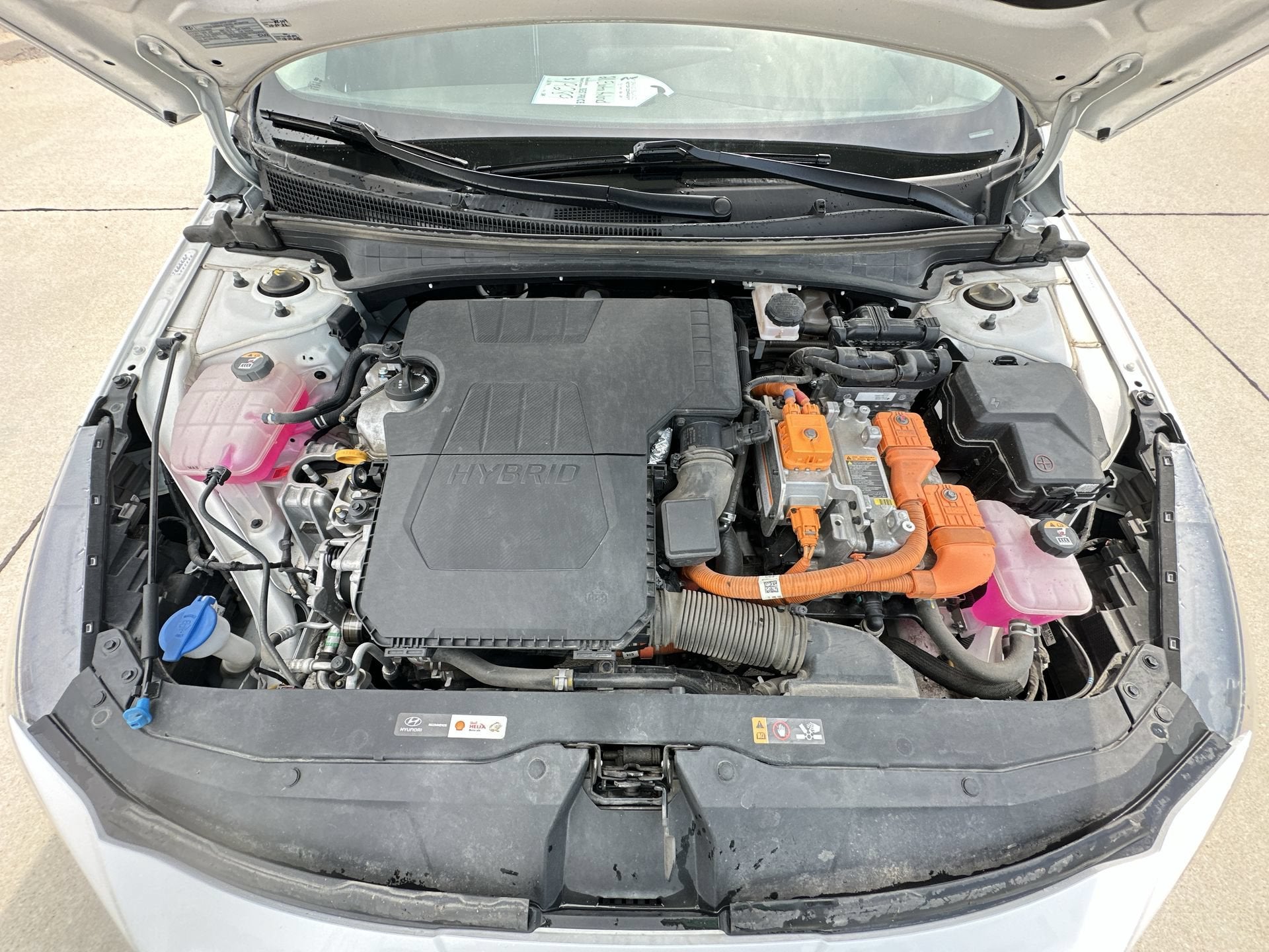 2021 Hyundai ELANTRA HYBRID Blue
