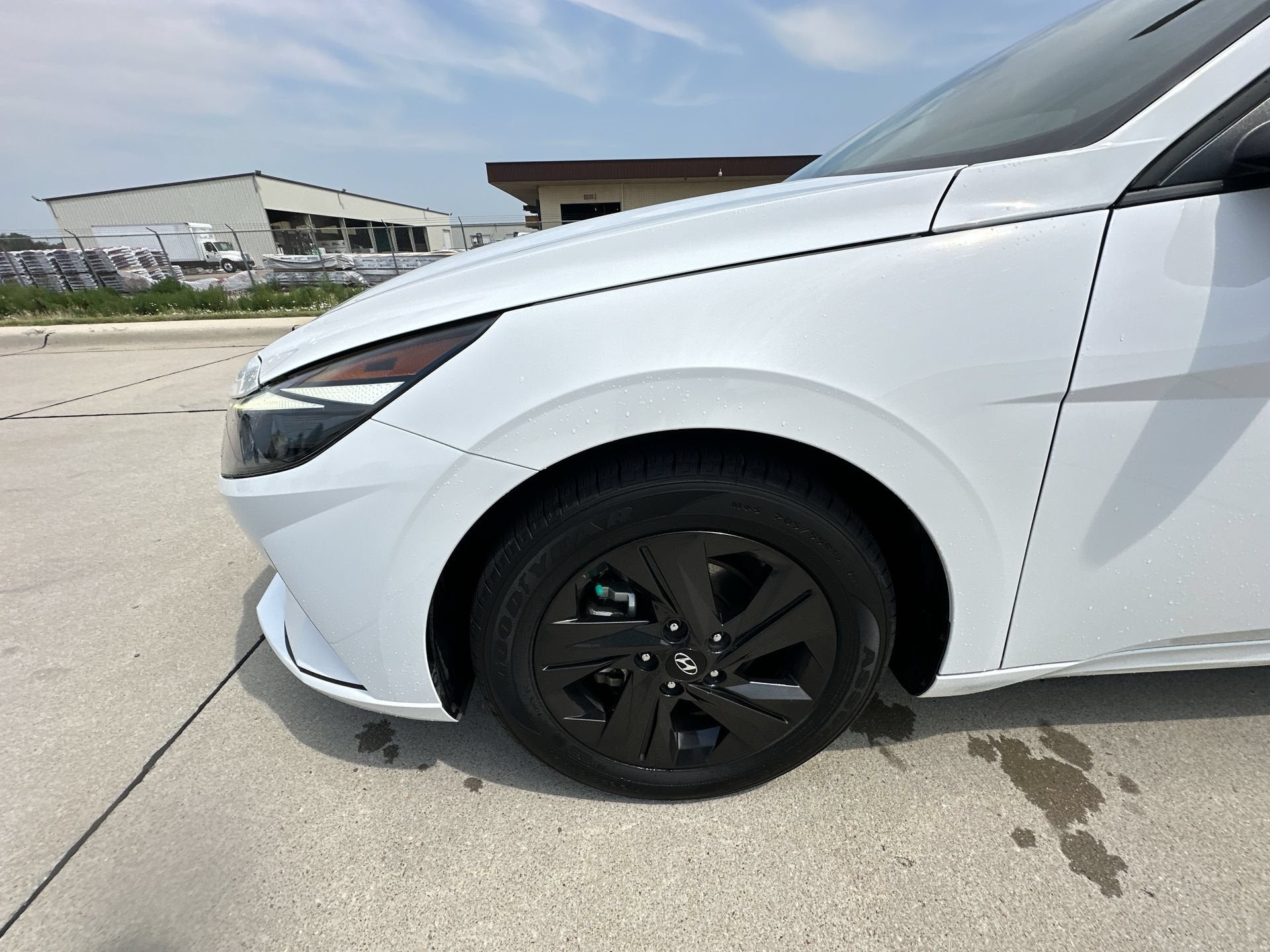 2021 Hyundai ELANTRA HYBRID Blue