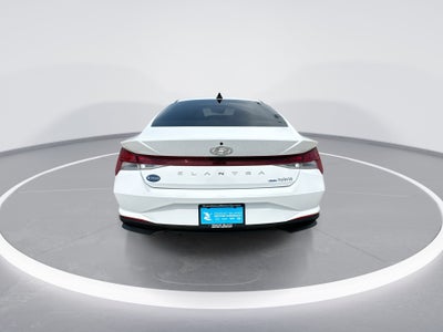 2021 Hyundai ELANTRA HYBRID Blue