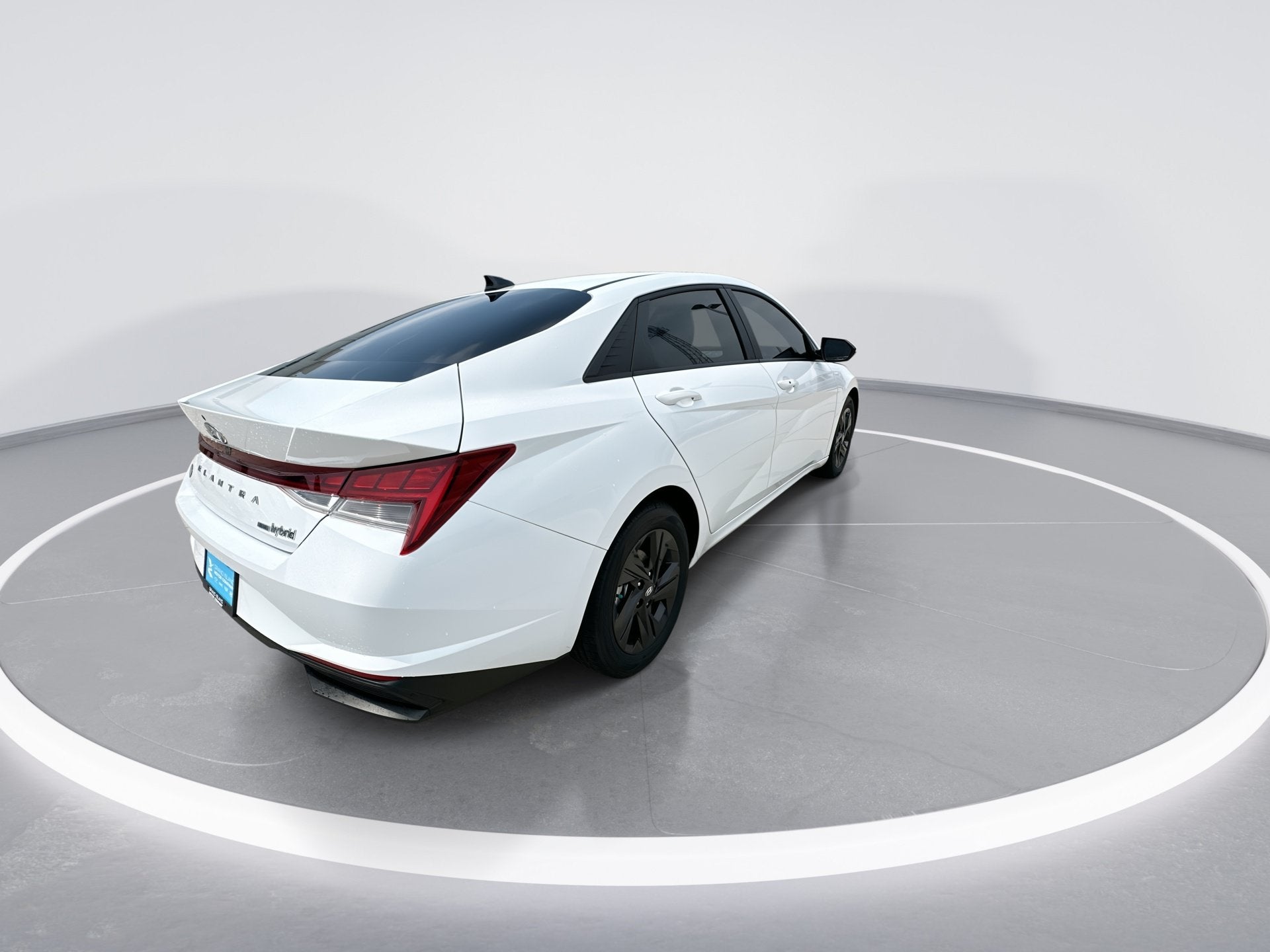 2021 Hyundai ELANTRA HYBRID Blue
