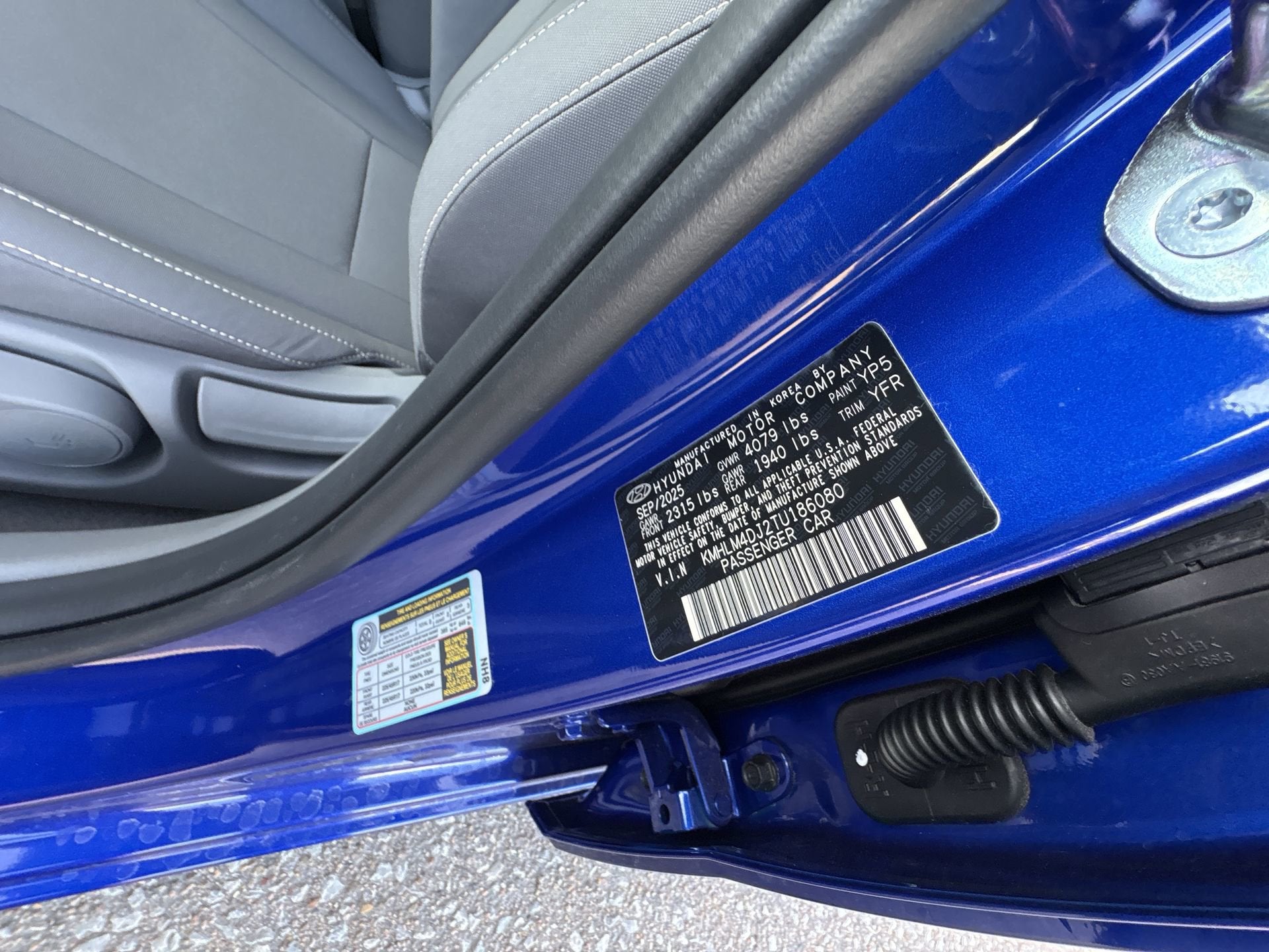 2026 Hyundai ELANTRA HYBRID SEL Sport