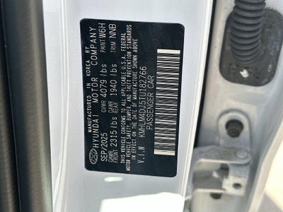 2026 Hyundai ELANTRA HYBRID Blue