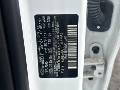 2026 Hyundai ELANTRA HYBRID SEL Sport